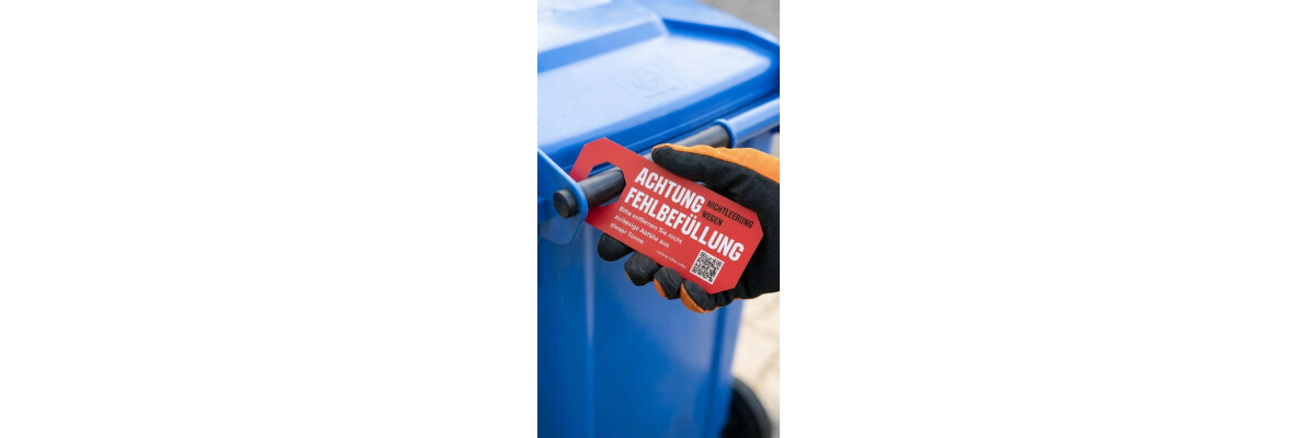 Mülltonnenanhänger bedrucken lassen für Entsorger &amp; Kommunen - 