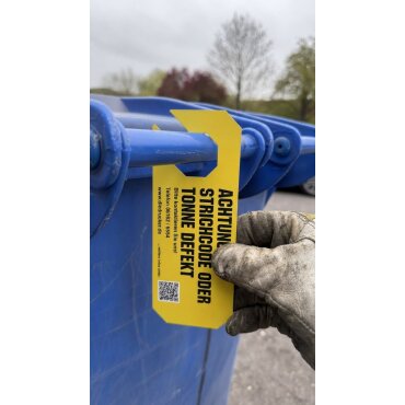 Mülltonnen-Anhänger TRASH-TAG L