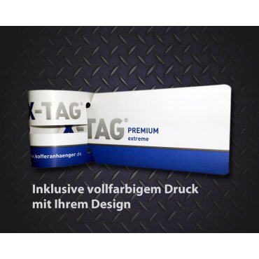 X-TAG Premium Luggage Tag