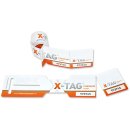 X-TAG PREMIUM ticket - mit Nummerierung und Abriss