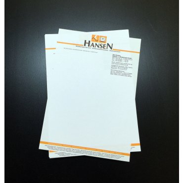 Briefpapier 2-farbig DIN-A4