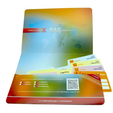 X-BAG Ticket XL envelope