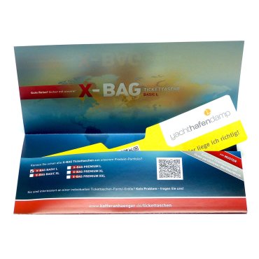 X-BAG Bsic L  ticket envelope